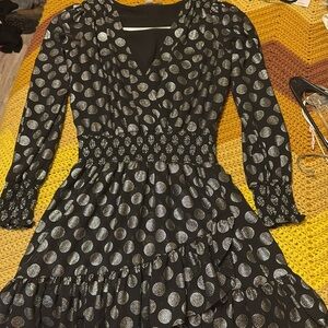 Silver and Black Michael Kors Dress